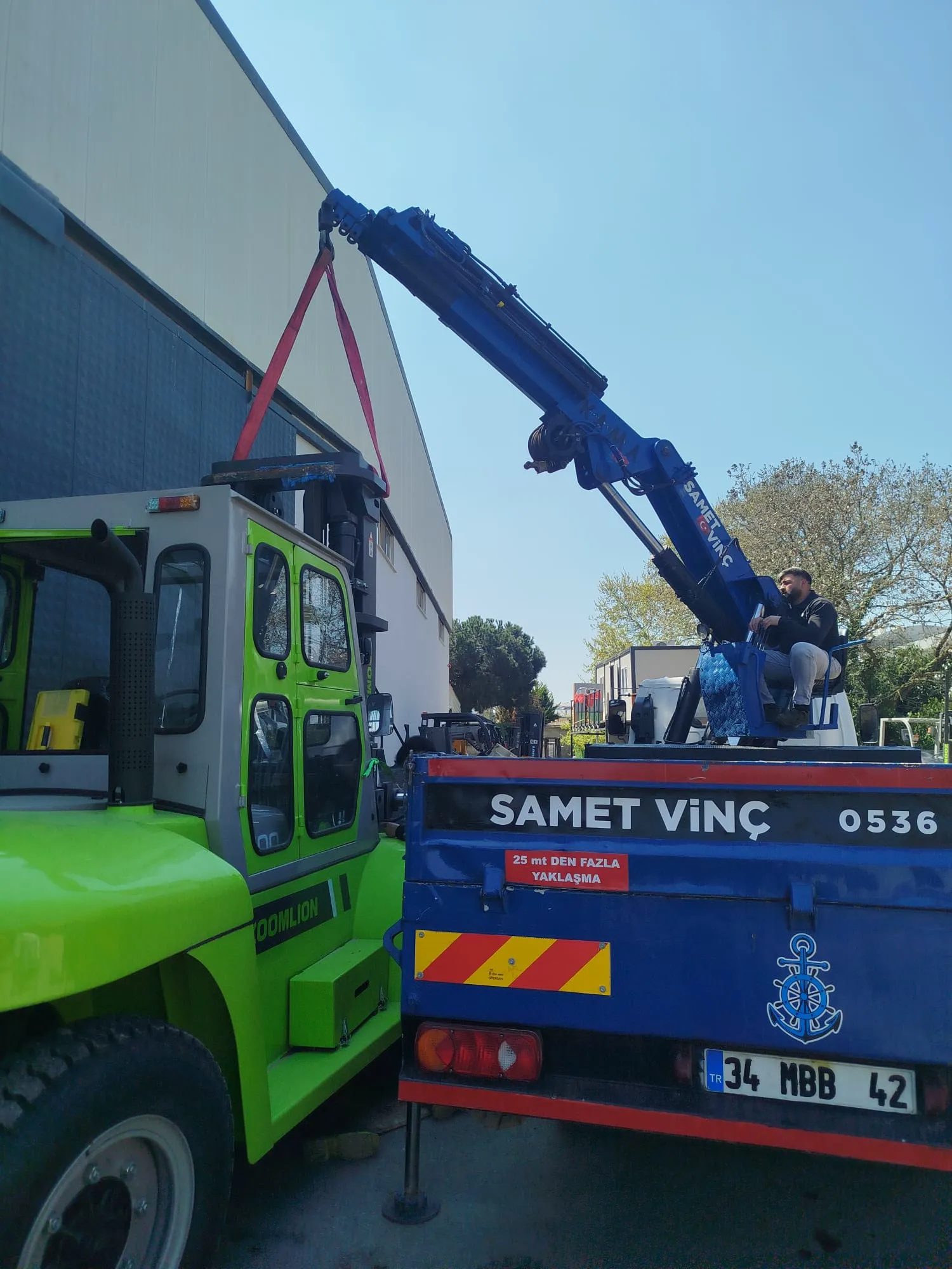 Samet Vinç Çalışma Sahası